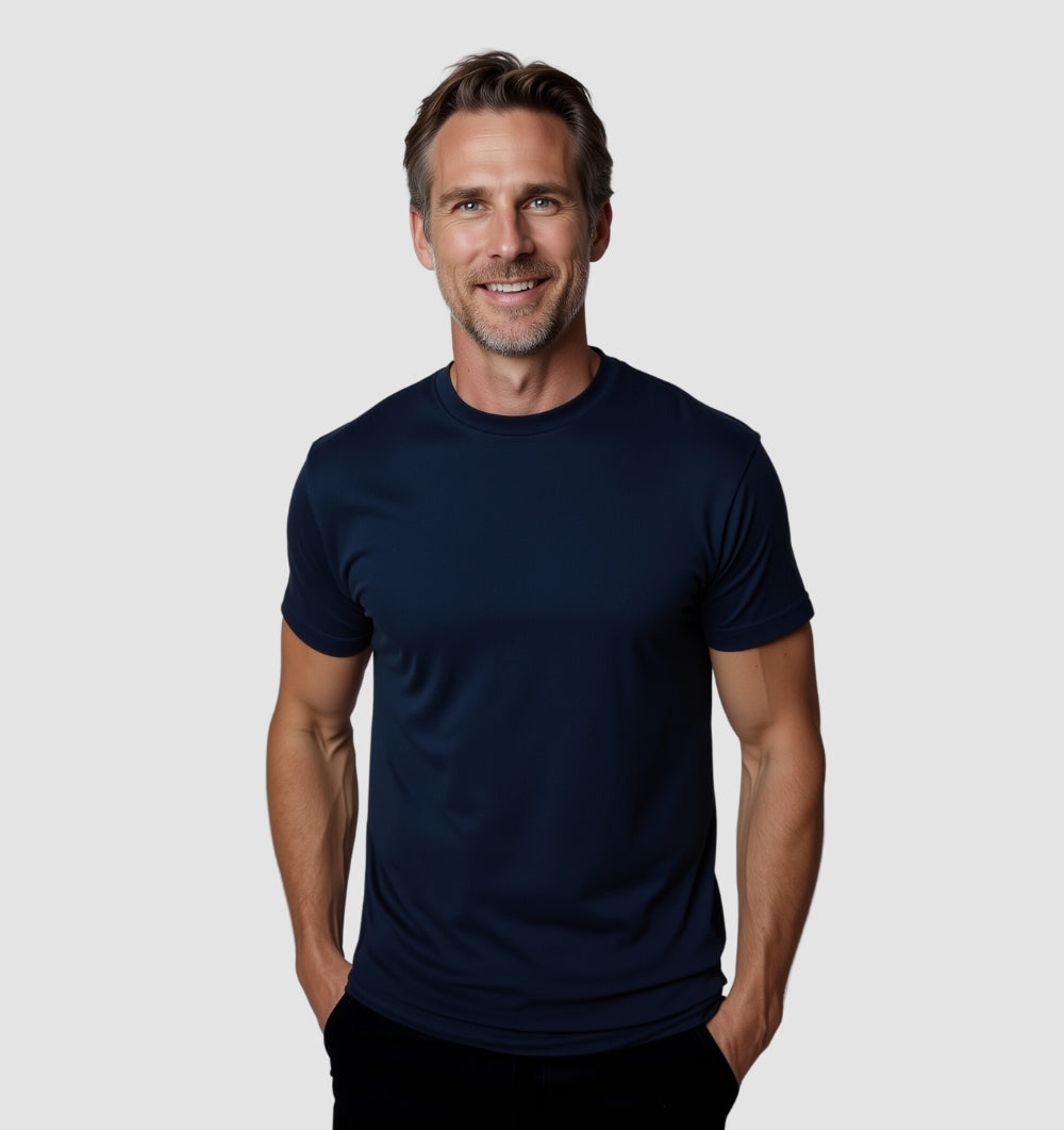The Tech T-Shirt – Navy Blue